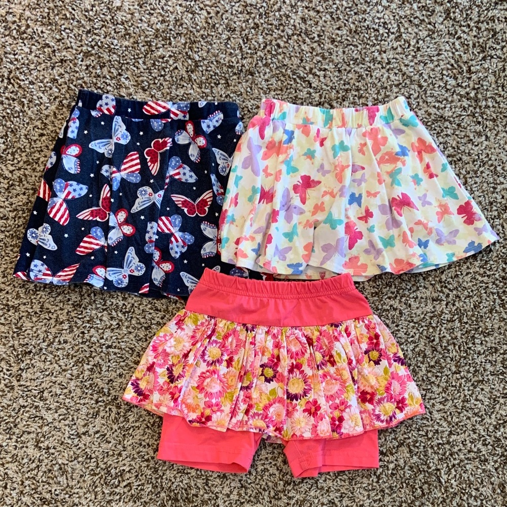 Colorful Kids Skirt Set